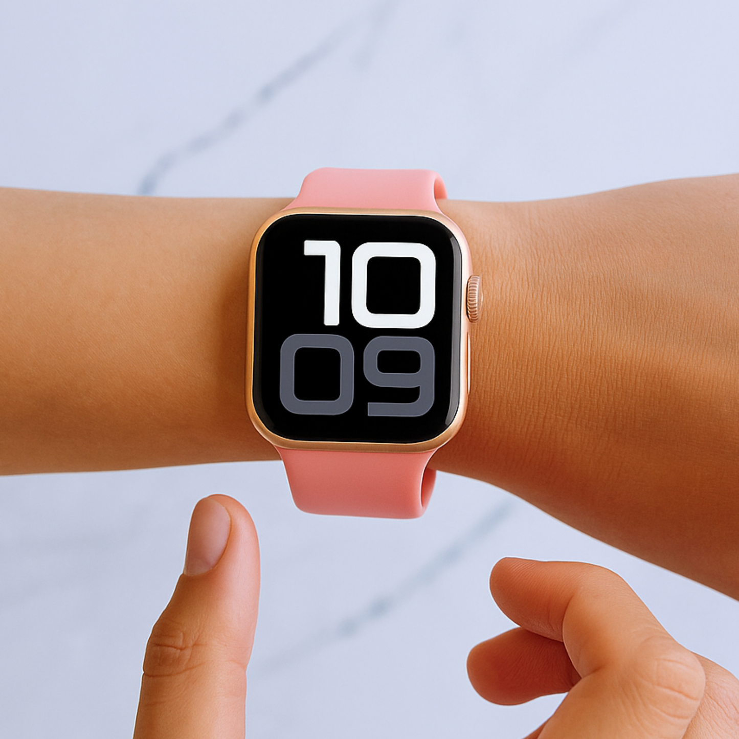 Smartwatch H9 Pro MAX - Dourado